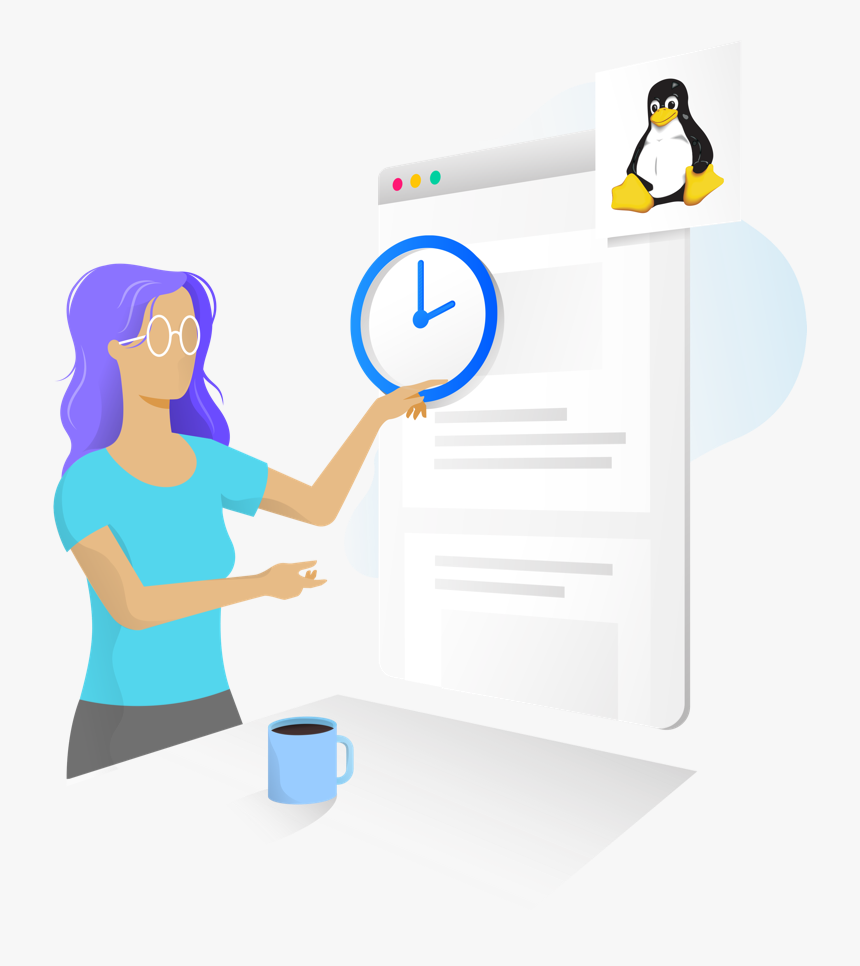 Hubsaff Linux Time Tracker - Linux, HD Png Download