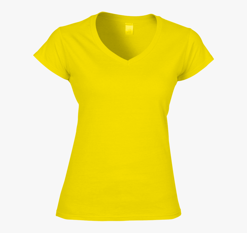 Gul T Shirt - Sport T Shirt Damen, HD Png Download