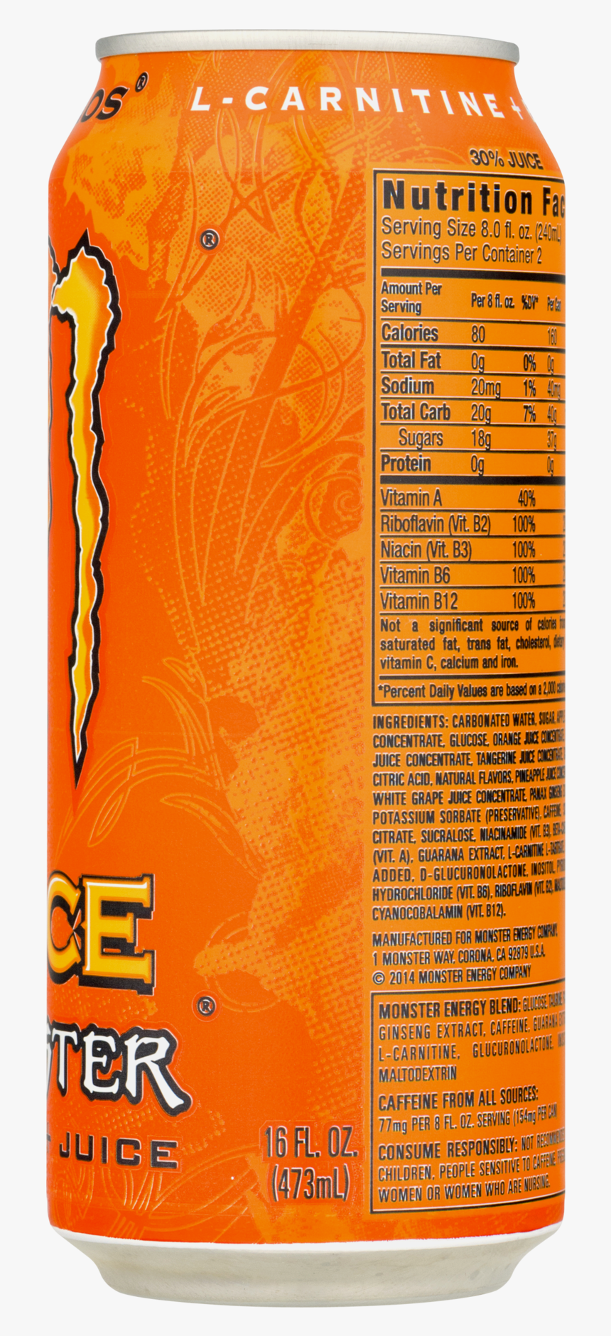 Transparent Monster Energy Can Png - Poster, Png Download