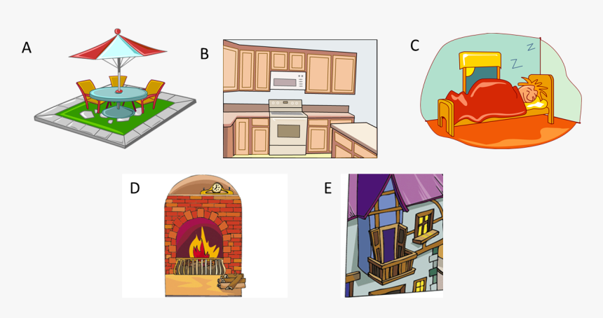 Transparent Clipart Of Houses - Cartoon, HD Png Download