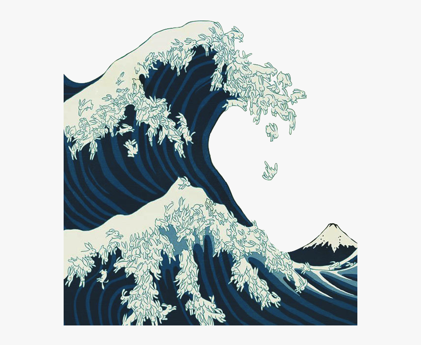 Clip Art Source Transparalyze My Pinterest - Great Wave Of Cats, HD Png Download