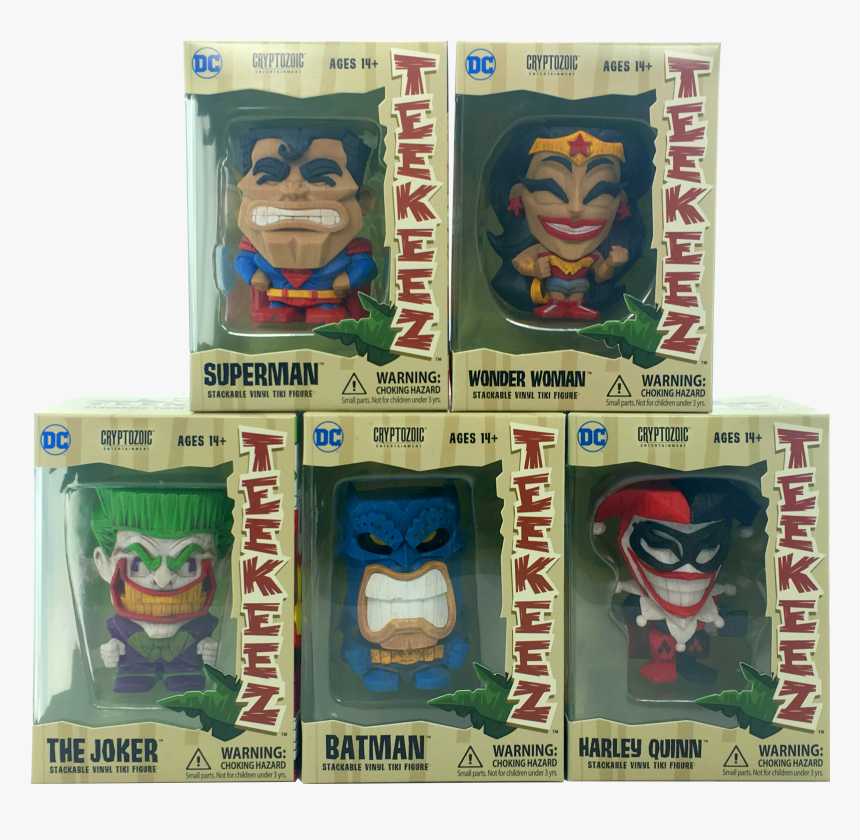 Packaging Design Dc Teekeez - Action Figure, HD Png Download