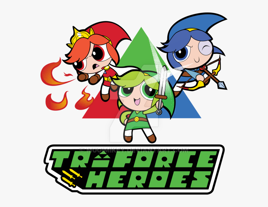 Transparent Triforce Png - Power Puff Girl Style, Png Download
