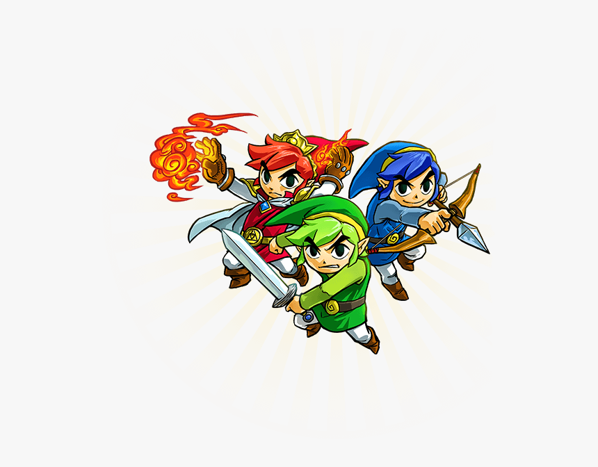 Tri Force Heroes Link , Png Download - Link Zelda Triforce Heroes, Transparent Png