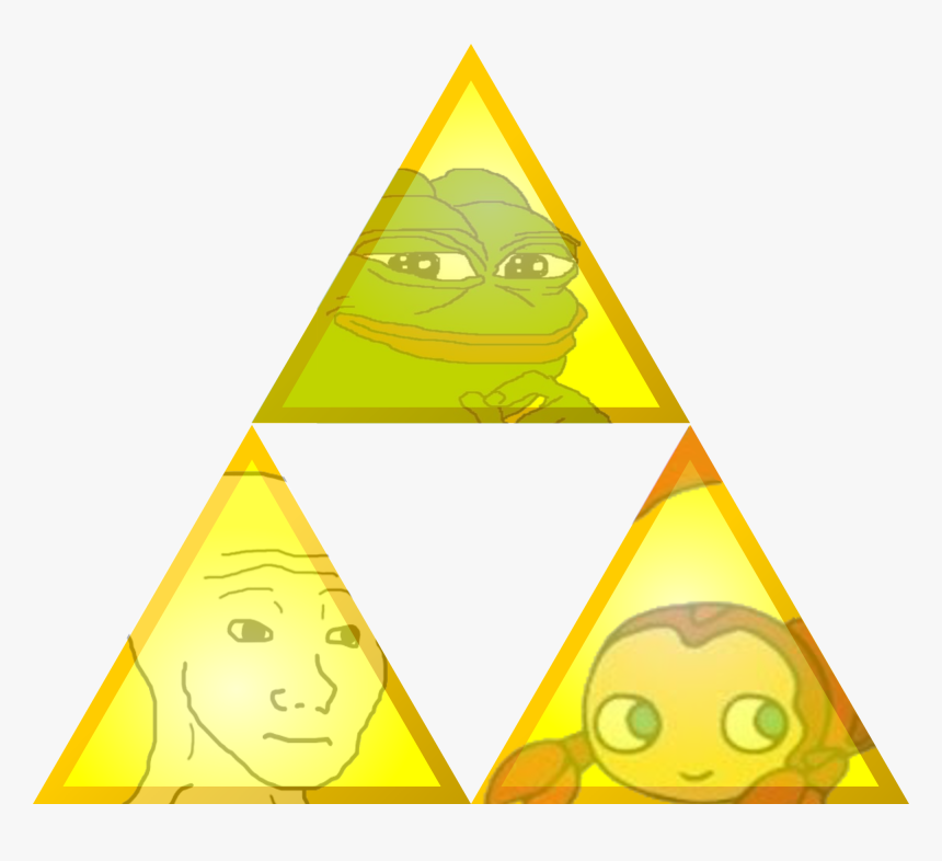 Zelda Tri Force - Triforce Troll, HD Png Download