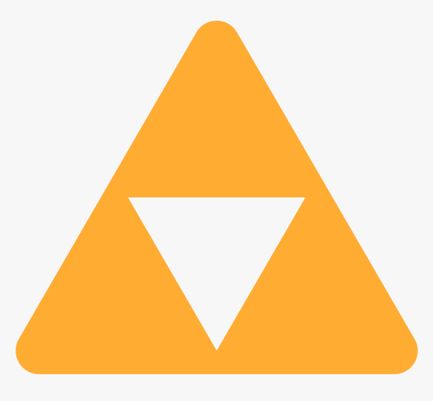 Triforce Discord Emoji - Triangle Within A Triangle, HD Png Download