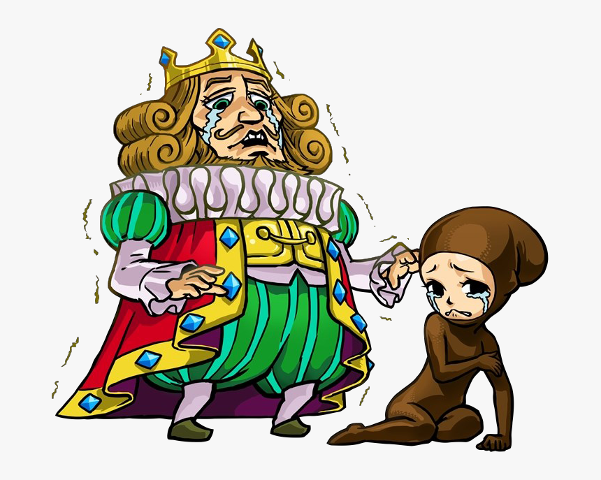 Tfh King And Cursed Princess Artwork - Tri Force Heroes Villain, HD Png Download