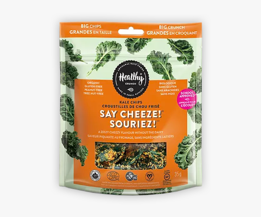 Transparent Kale Png Healthy Crunch Kale Chips, Png Download