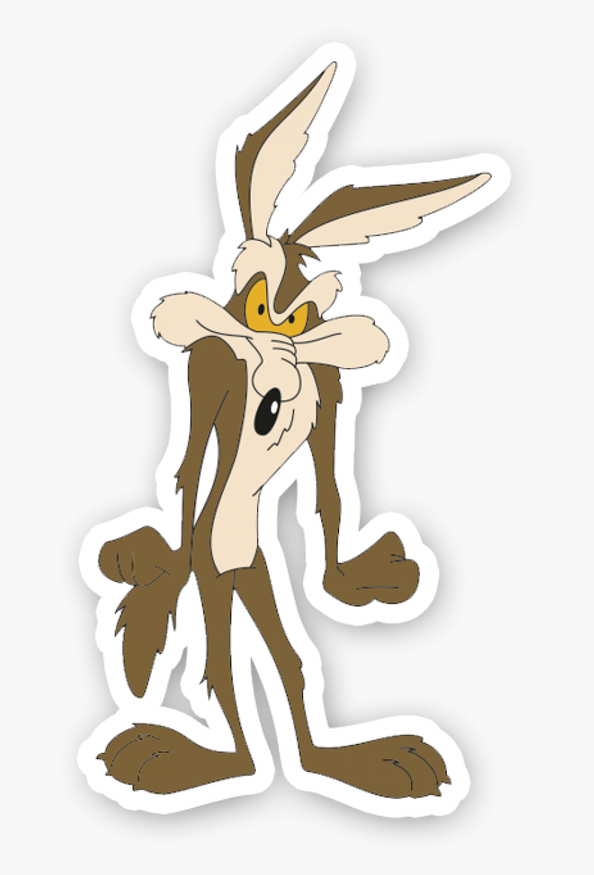 Wile E Coyote Gif - Coyote Willy Vector, HD Png Download