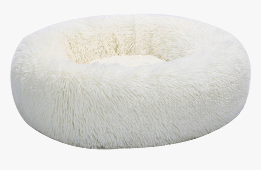 Eight Dream™ Cloud Bed - Fehér Kerek Shaggy Szőnyeg, HD Png Download