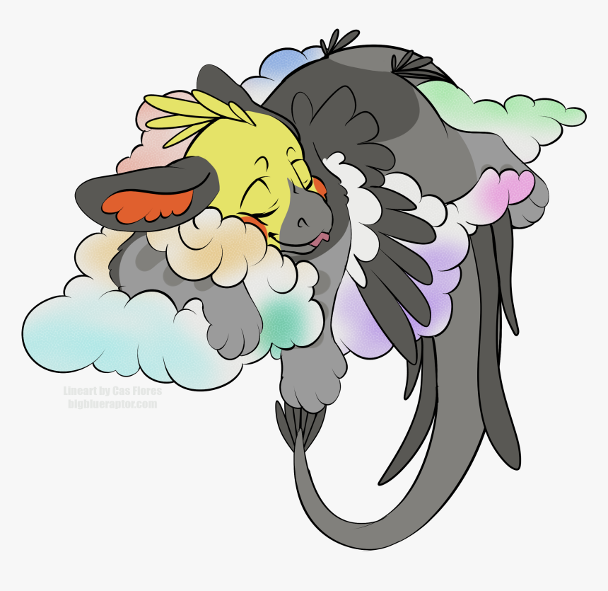 Dream Clouds - Cartoon, HD Png Download