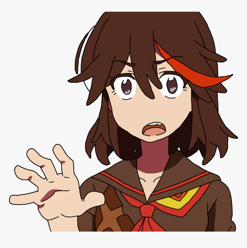 Kill La Kill Ryuko Reactions - Kill La Kill Reaction Gifs, HD Png Download
