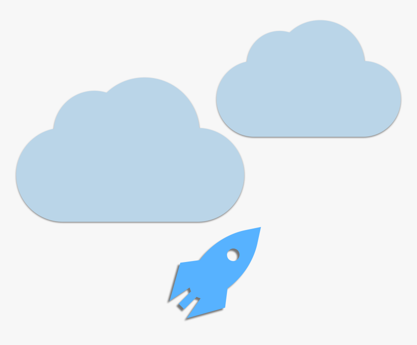Rocket Clouds, HD Png Download