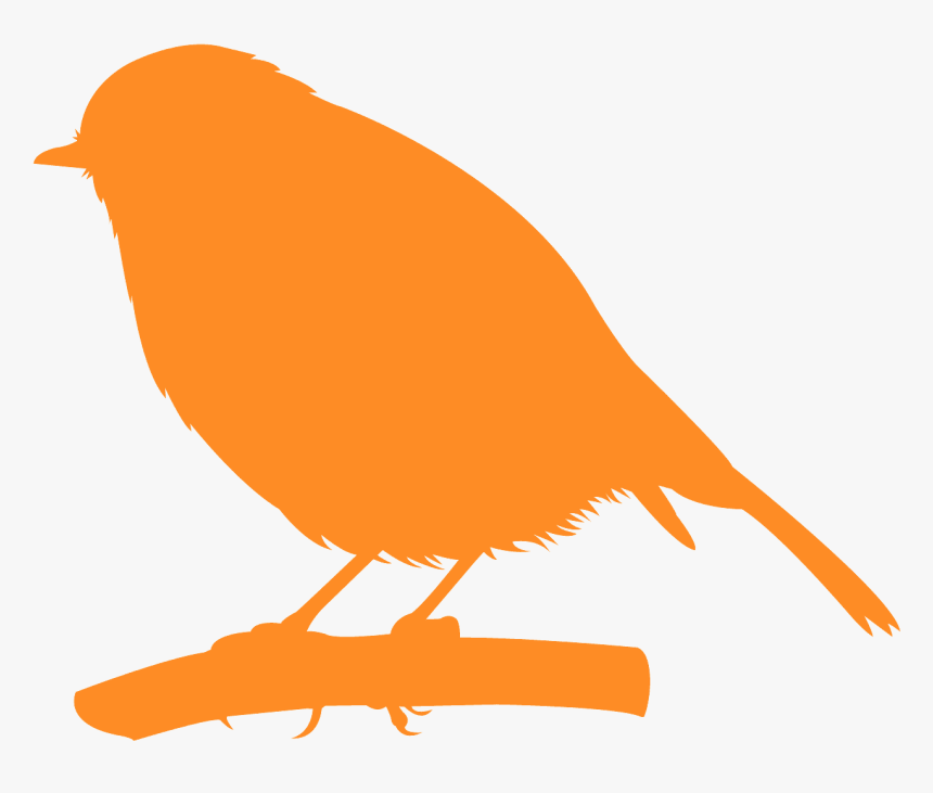 Bird Silhouette Green, HD Png Download