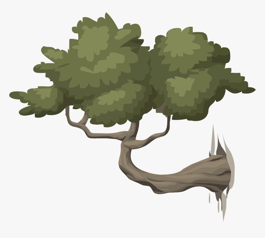 Alpine Landscape Mountain Bonsai 01a Al1 Clip Arts - Clip Art, HD Png Download