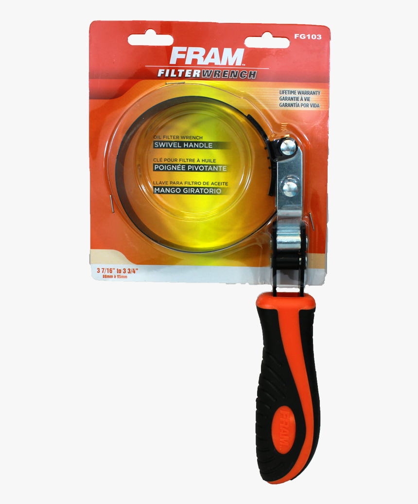 Fram Oil Filter Wrench Fram, HD Png Download , Transparent Png Image