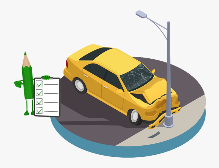 Accident Repair Dubai, Car Body Repair In Dubai, Paint - Isometric Crash Car, HD Png Download