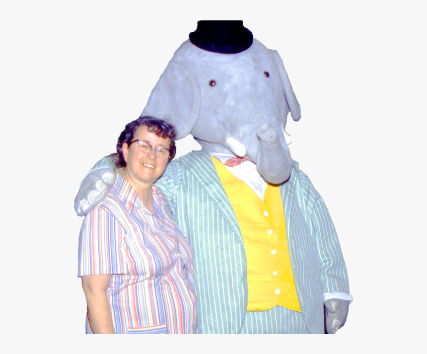 Hazel And Babar Posing - Costume Hat, HD Png Download