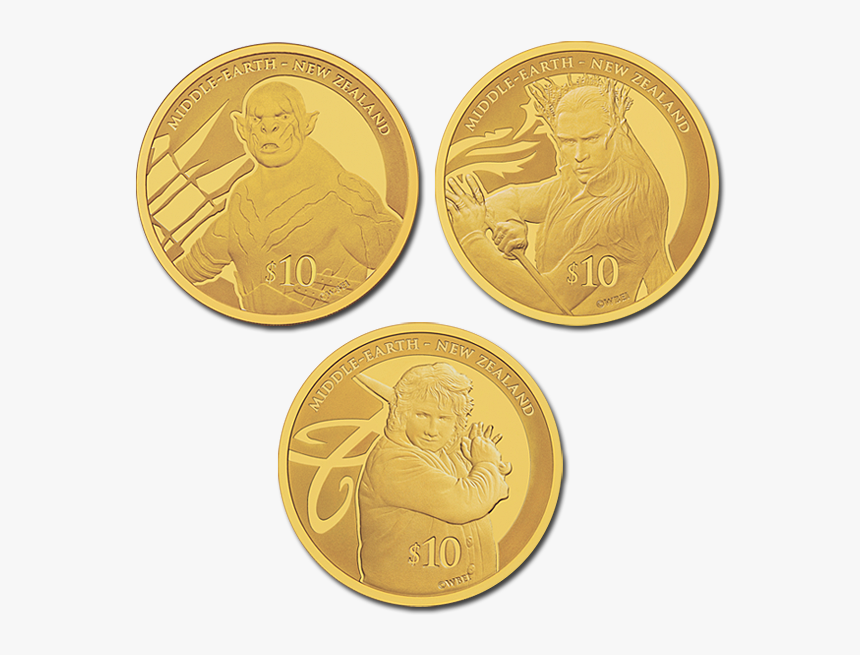 Hobbit Thranduil Coin, HD Png Download