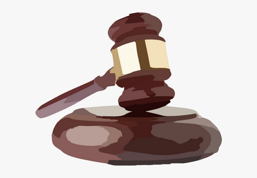 Transparent Gavel - Court Hammer Png, Png Download
