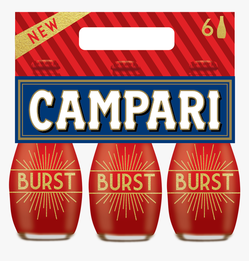 Campari Burst Was Used For The Purposed Of A School - Label, HD Png Download