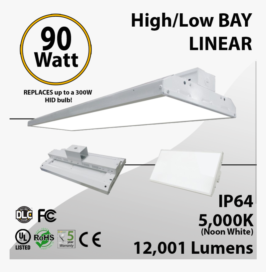 High Bay Led Light 2ft - Masonry Tool, HD Png Download