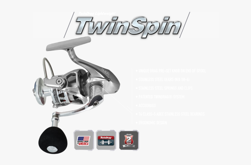 Twinspin - Fishing Reel, HD Png Download