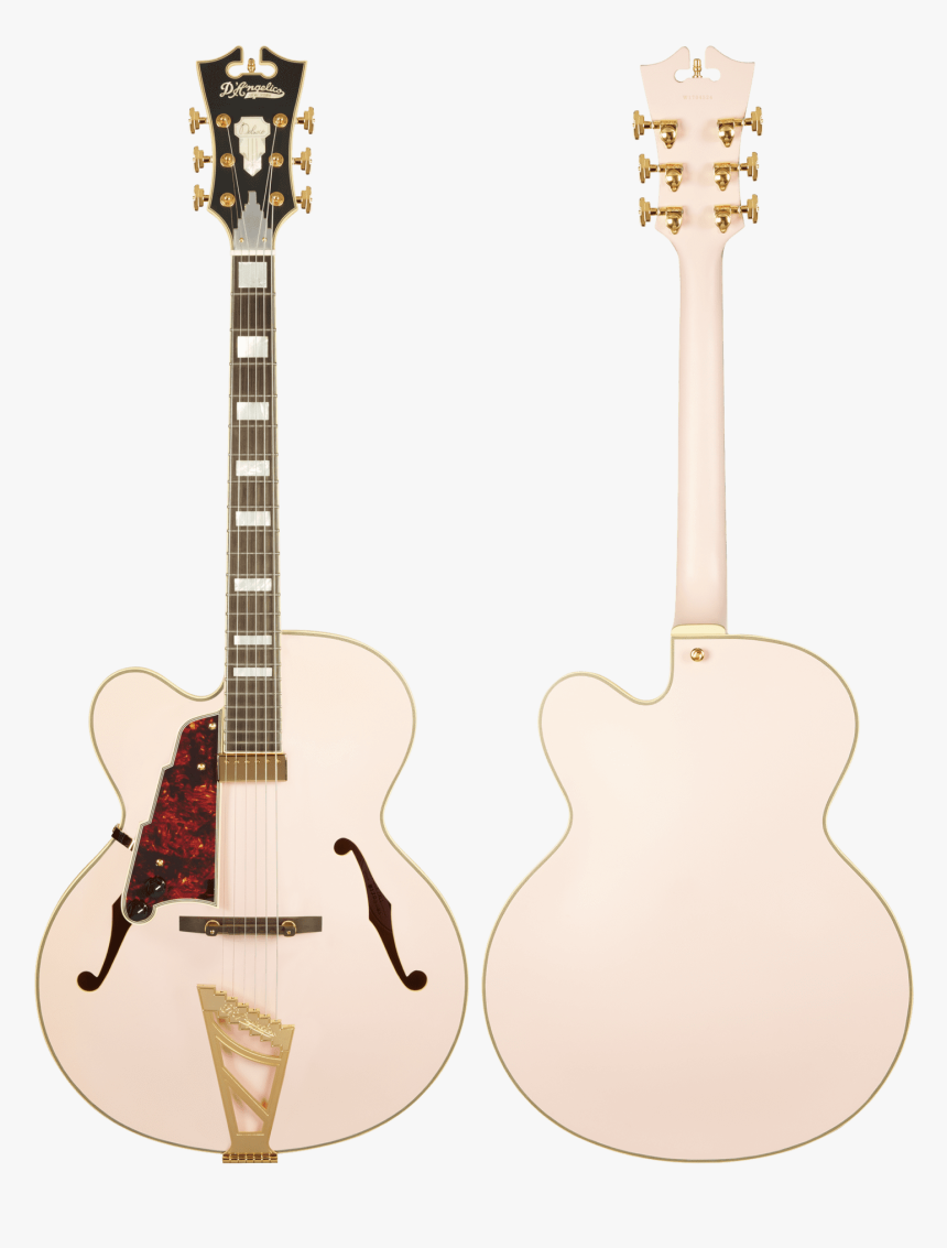 D Angelico Deluxe Dc Rose Pink, HD Png Download