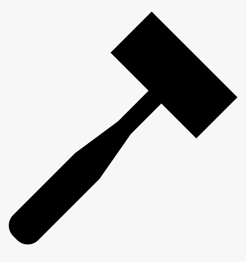 Silhouette Hammer, HD Png Download