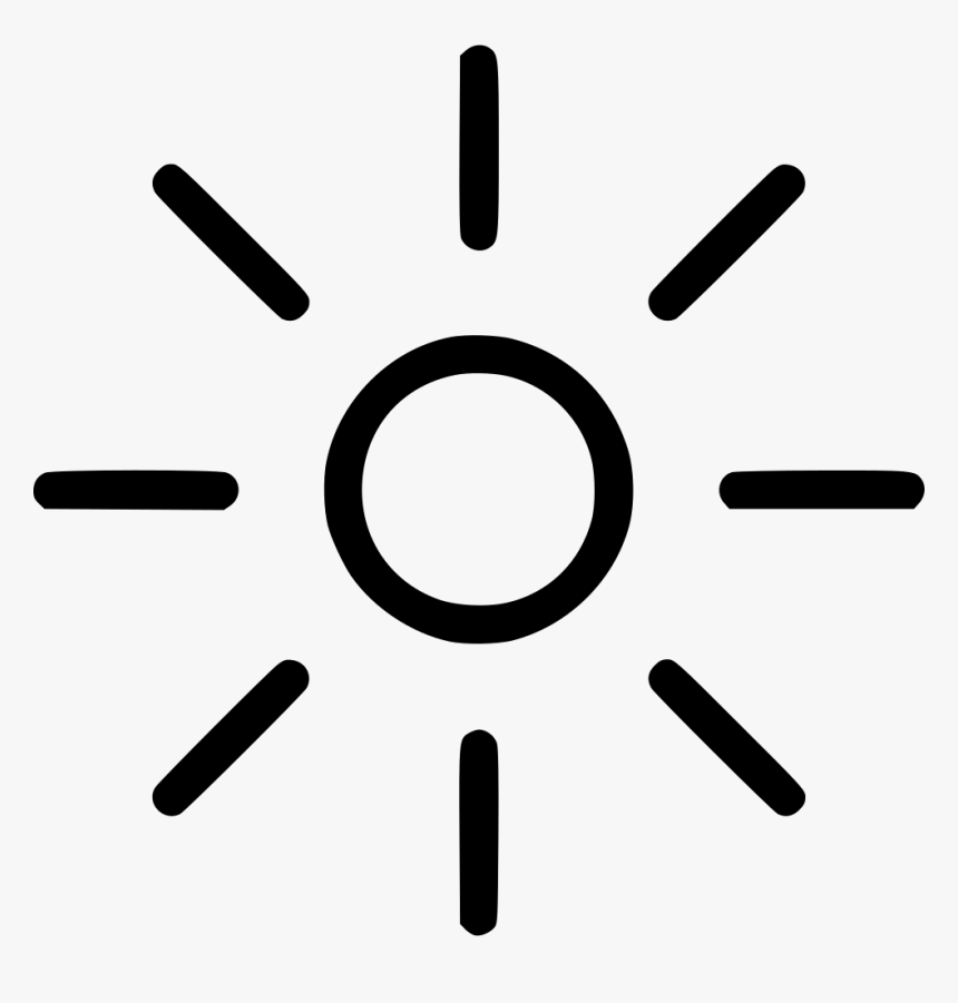 Weather Sun Summer - Drought Icon Png, Transparent Png