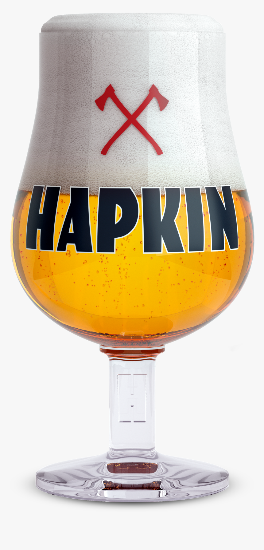 Hapkin Glass Full - Bière Hapkin, HD Png Download
