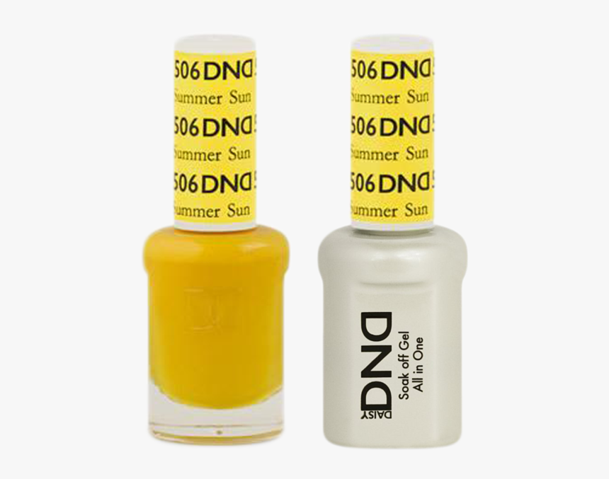 Dnd Nail Lacquer And Gel Polish, 506, Summer Sun, - Nail Polish, HD Png Download