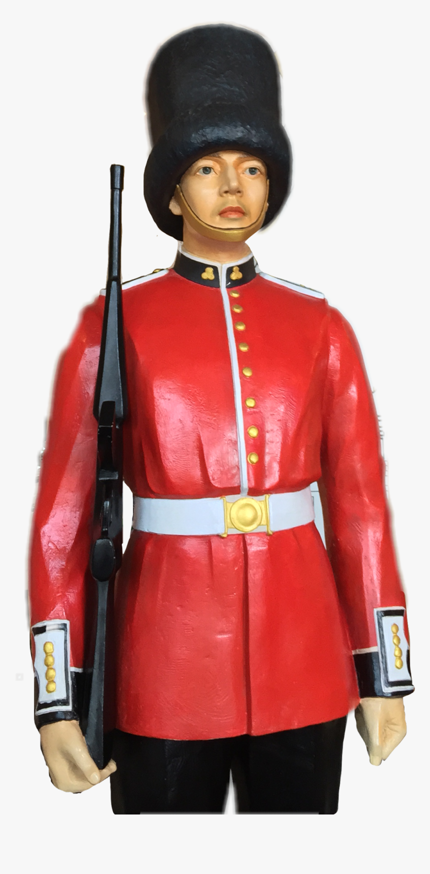 #soldier #guard #british #uk #sculpture #grenadier - Costume Hat, HD Png Download