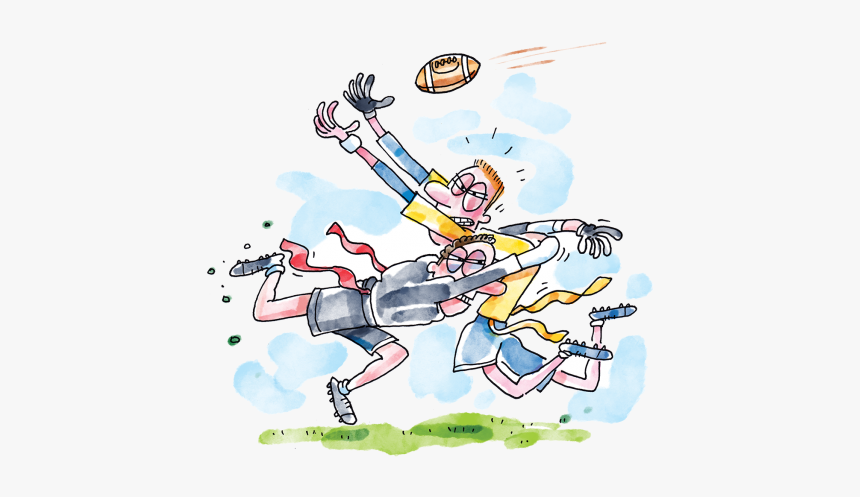 Flag Football Caetoon, HD Png Download