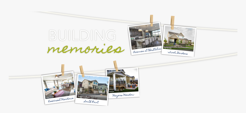 Clothes Pin Photos Banner - Flyer, HD Png Download