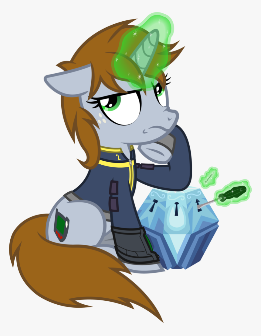 Outlawedtofu, Bobby Pin, Clothes, Eyeroll, Fallout - Mlp Fallout Equestria Lilpip, HD Png Download