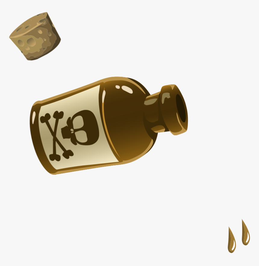 Botella De Veneno Png, Transparent Png