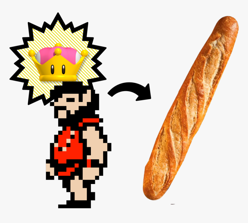 Transparent Breadstick Png - New Super Mario Bros U Deluxe Toadette, Png Download