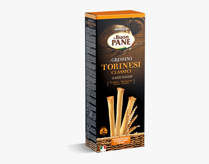 Buon Pane Sesame Grissini Breadsticks 120gr, HD Png Download