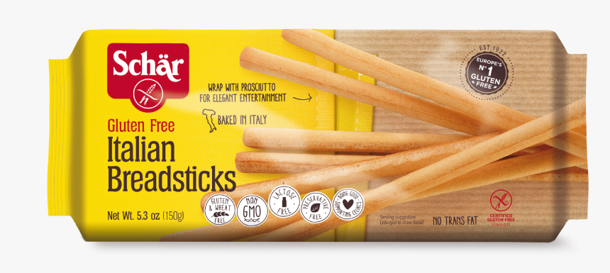 Schar Gluten Free Italian Breadsticks 
 Title Schar - Schar Italian Breadsticks, HD Png Download