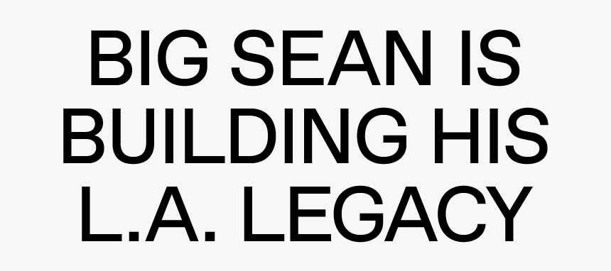 Big Sean Is Building His L - Oval, HD Png Download