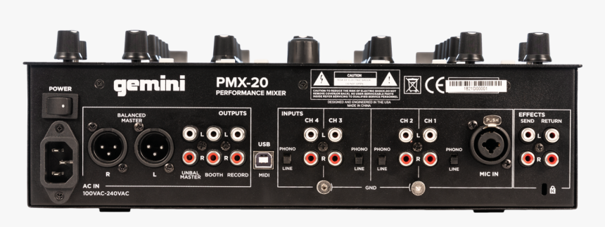Gemini Pmx Digital Dj Performance Mixer Gemini Pmx Mixer Hd Png Download Transparent Png Image Pngitem