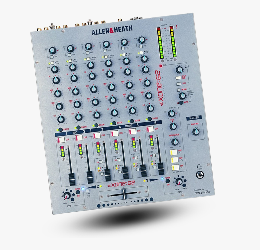 Dj Mixer Allen&heat Xone - Allen And Heath 62, HD Png Download