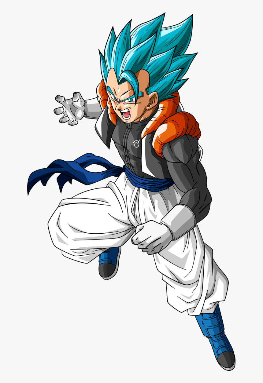 Jpg Transparent Stock Broly Transparent Skinny - Gogeta Súper Saiyan Blue, HD Png Download
