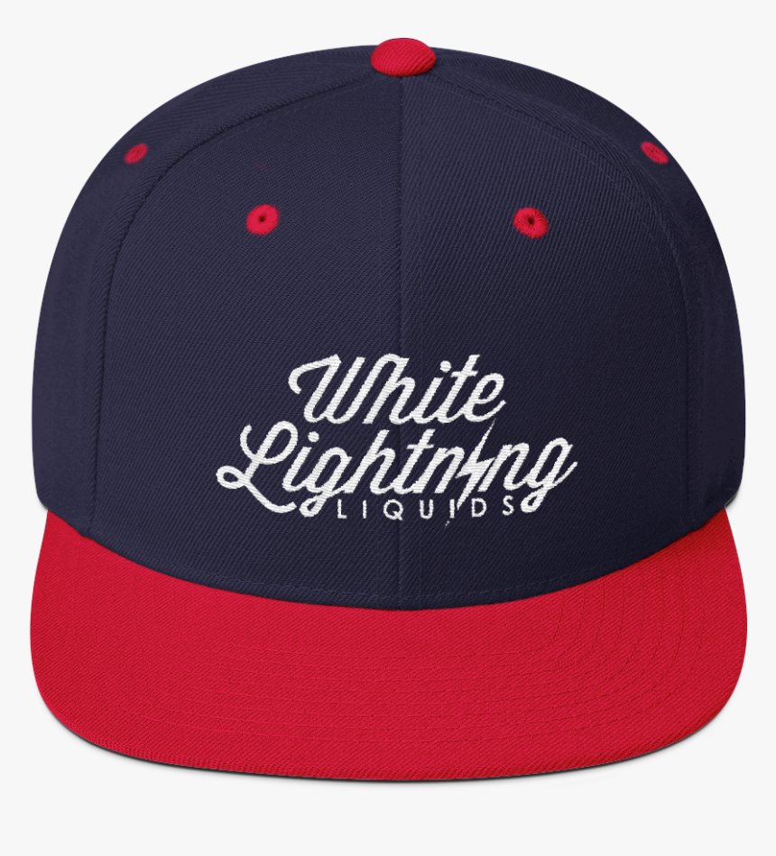 White Lightning Liquids Wool Blend Snapback - Baseball Cap, HD Png Download