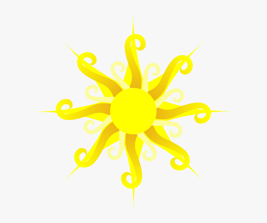 Sun, Shining, Yellow, Bright, Light - Alternate Flags Of Saudi Arabia, HD Png Download