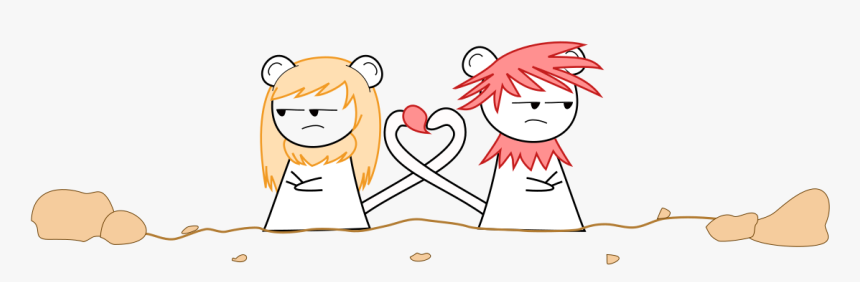 Alia And Leo - Cartoon, HD Png Download