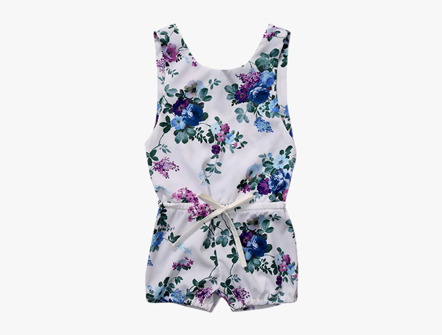 Alia Floral Playsuit - Baby Jumpshort, HD Png Download