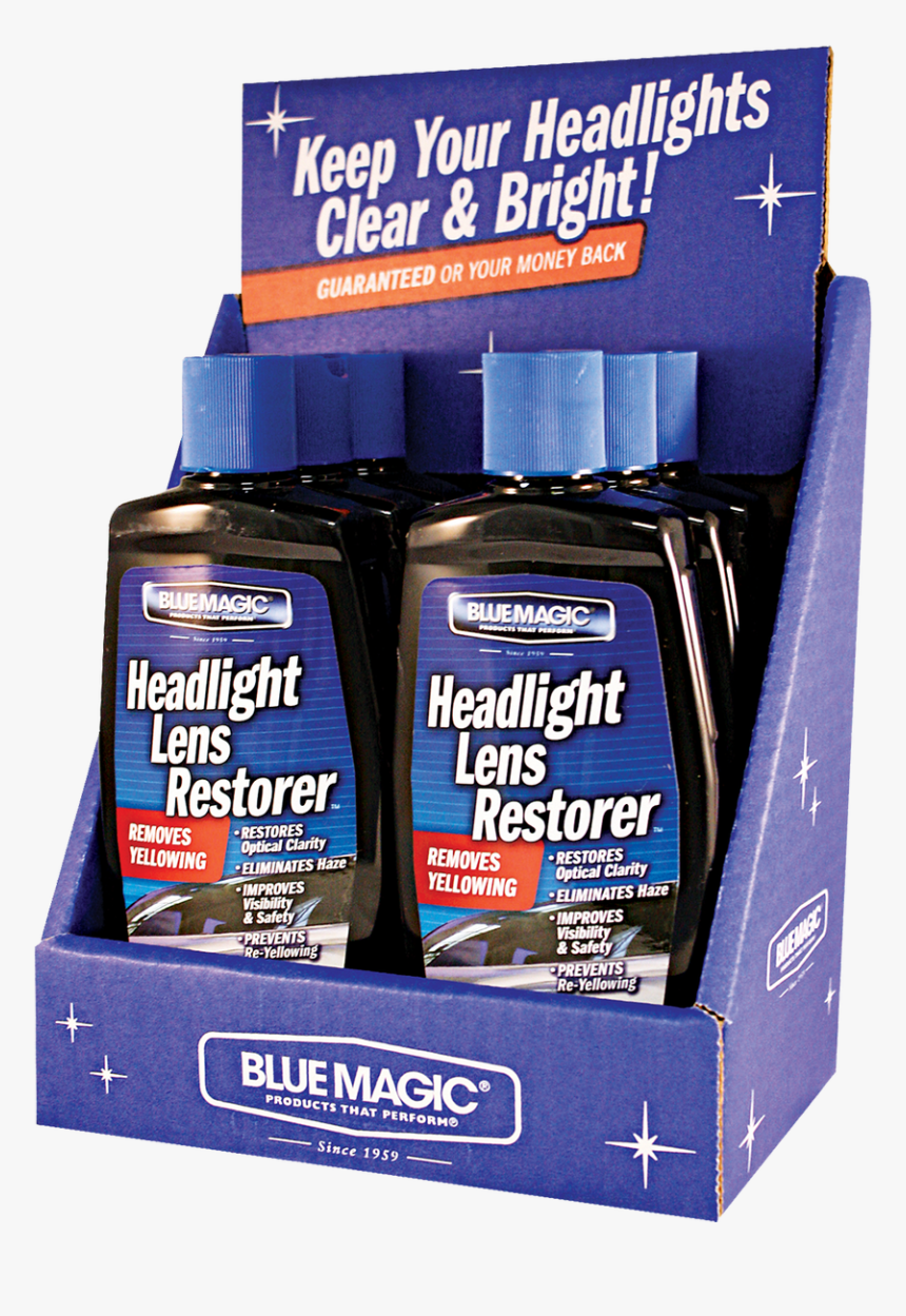 Headlight Lens Restorer Counter Display - Carton, HD Png Download