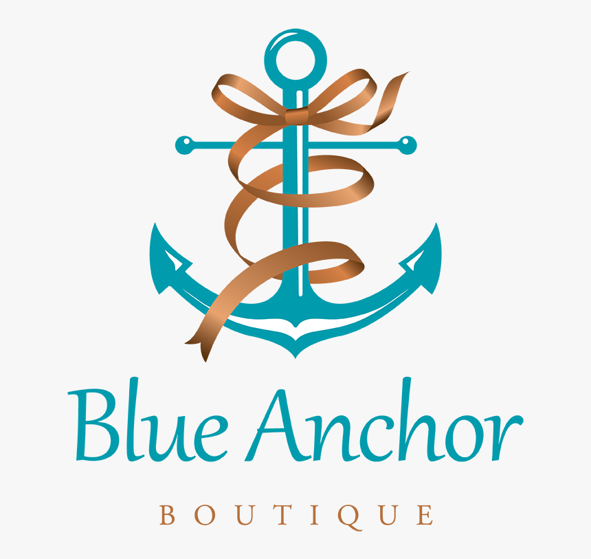 Transparent Blue Anchor Png - Graphic Design, Png Download